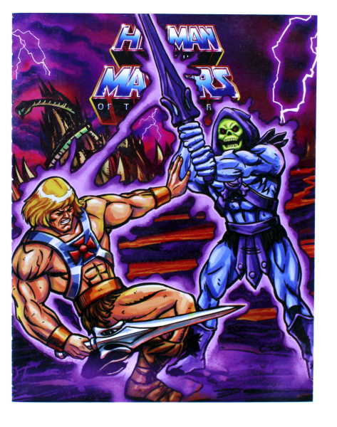 Masters of the Universe Cartoon Collection INT Mini-Comic (Figurenbeilage) zu Skeletor und Man-at-Arms von Mattel
